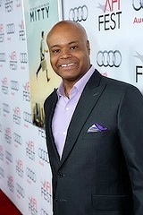 Terence Bernie Hines at the AFI premier of The Secret Life of Walter Mitty