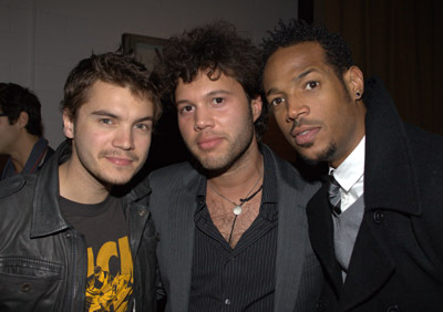 Marlon Wayans, Emile Hirsch and Frank E. Flowers