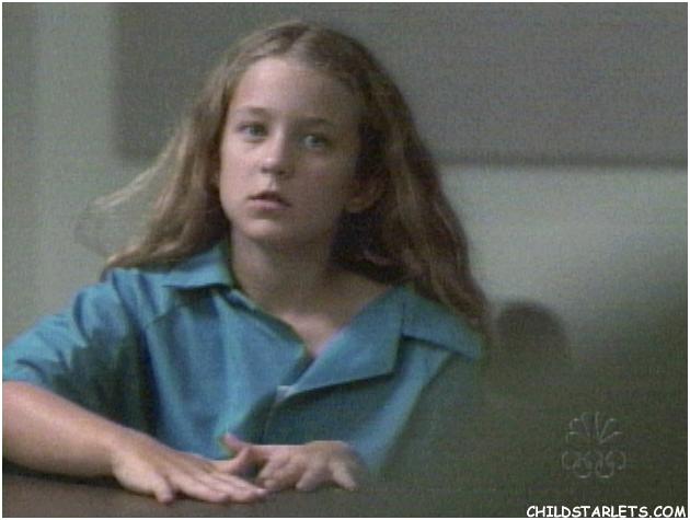 Hallee Hirsh as Jenny Brandt on Law & Order episode 