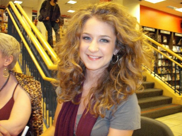 Hallee Hirsh at DVD signing event for Make the Yuletide Gay (2009)