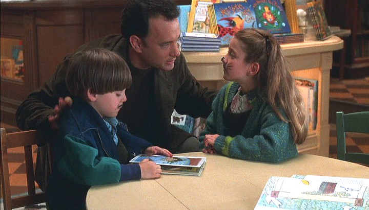 Hallee Hirsh in You've Got Mail with Tom Hanks