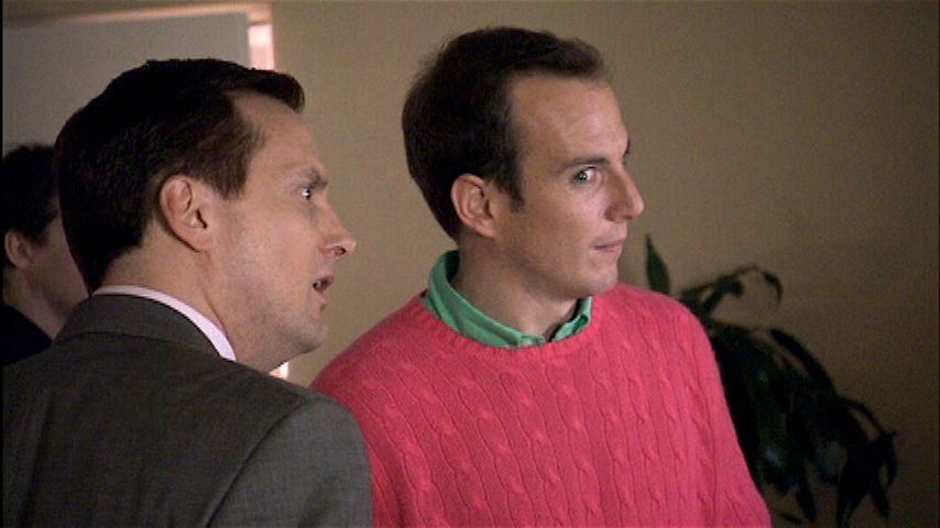 Michael Hitchcock and Will Arnett in 