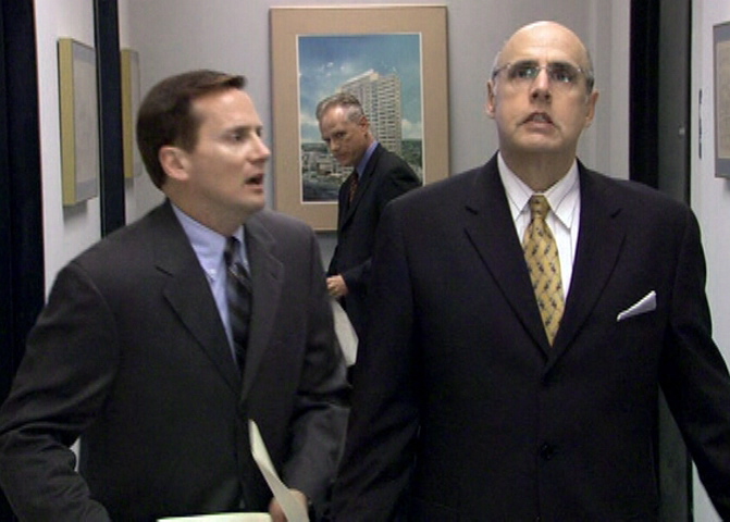 Michael Hitchcock and Jeffrey Tambor in 