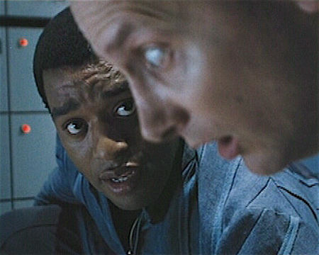 Chiwetel Ejiofor and Michael Hitchcock in Joss Whedon's 