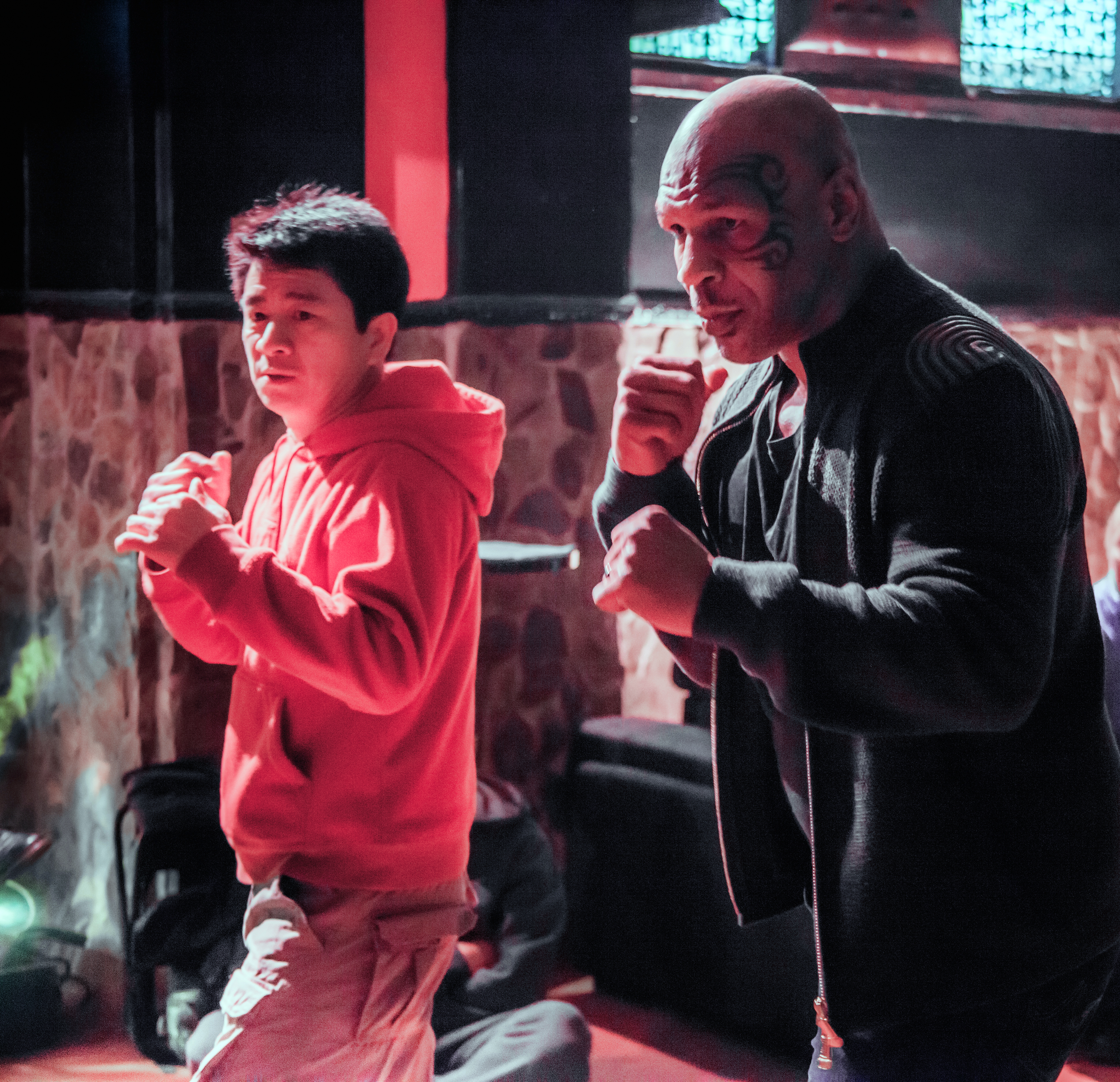 Hoang Nghi fight choreographer for Mike Tyson in 