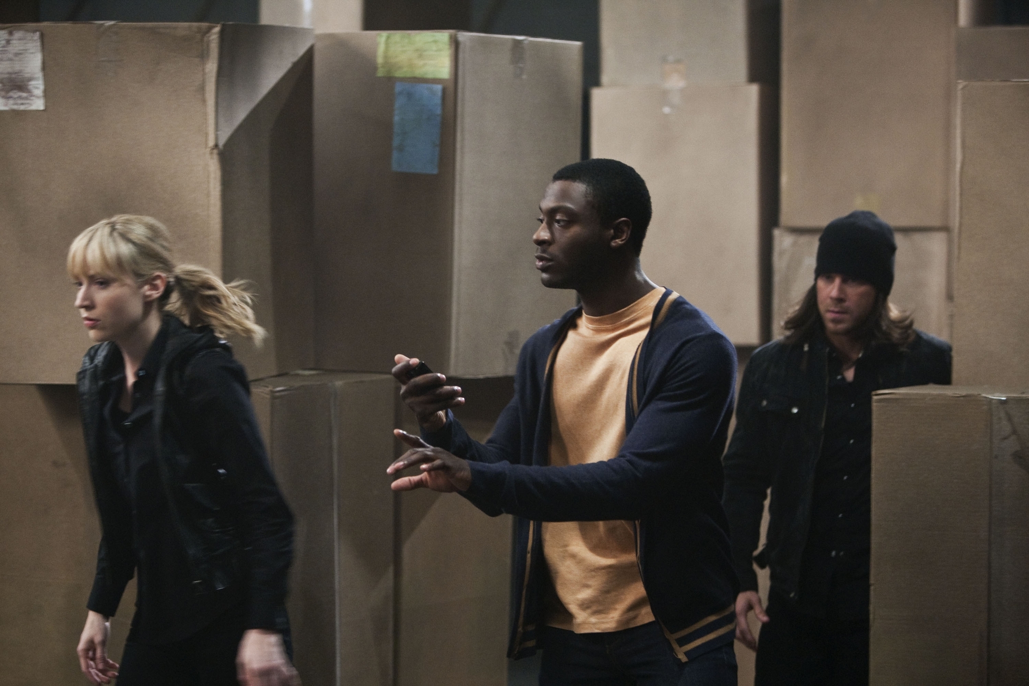 Still of Gina Bellman, Aldis Hodge, Christian Kane and Beth Riesgraf in Svieto lygintojai (2008)