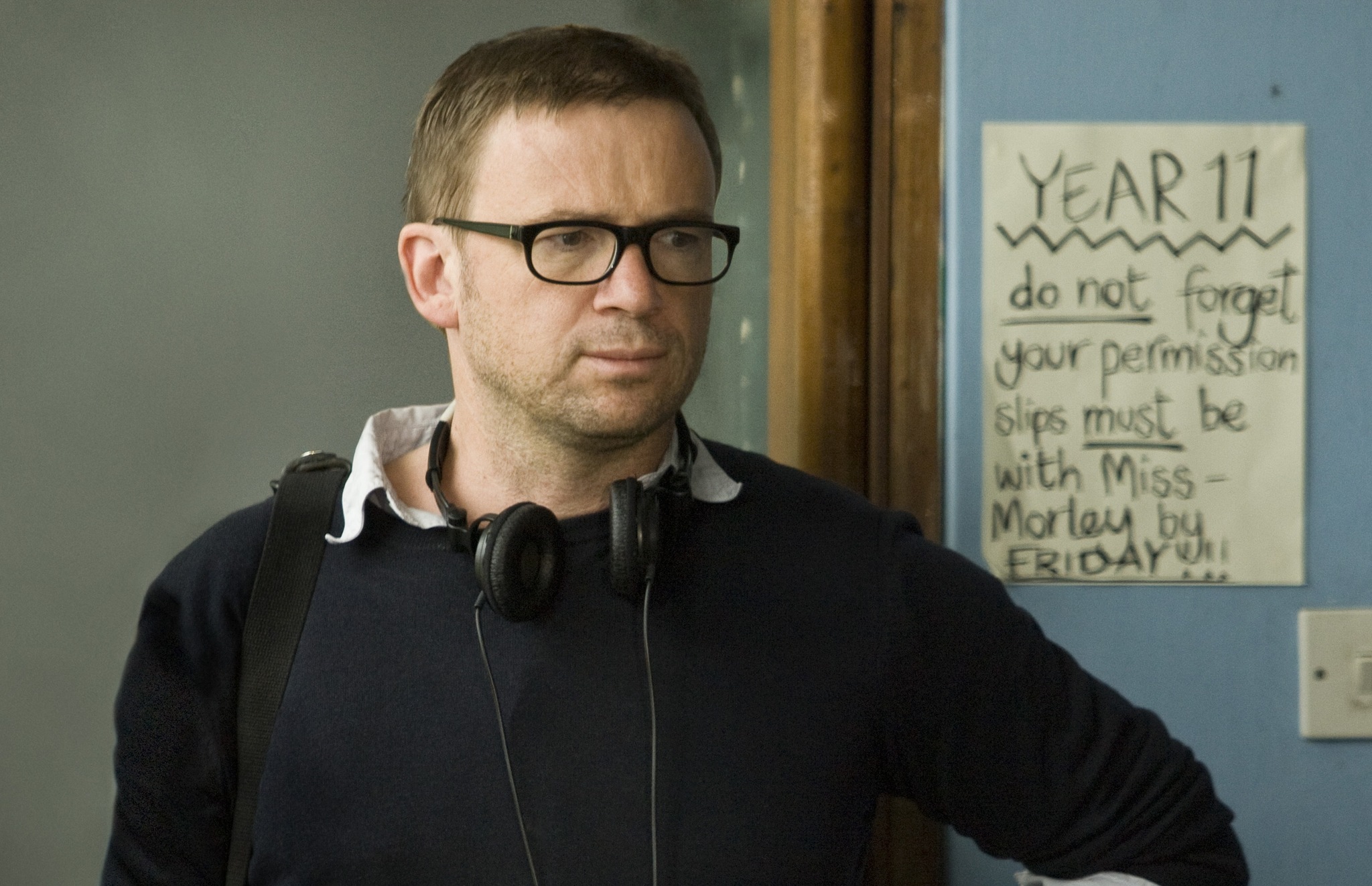 Still of David Nicholls in Viena diena (2011)