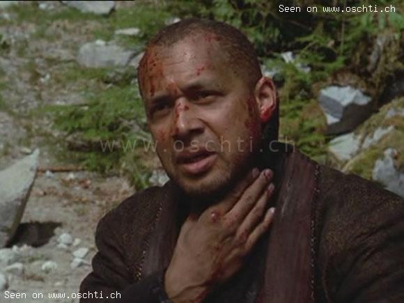 Mark Holden guest starring as Korra in Stargate: SG1: Deadman Switch