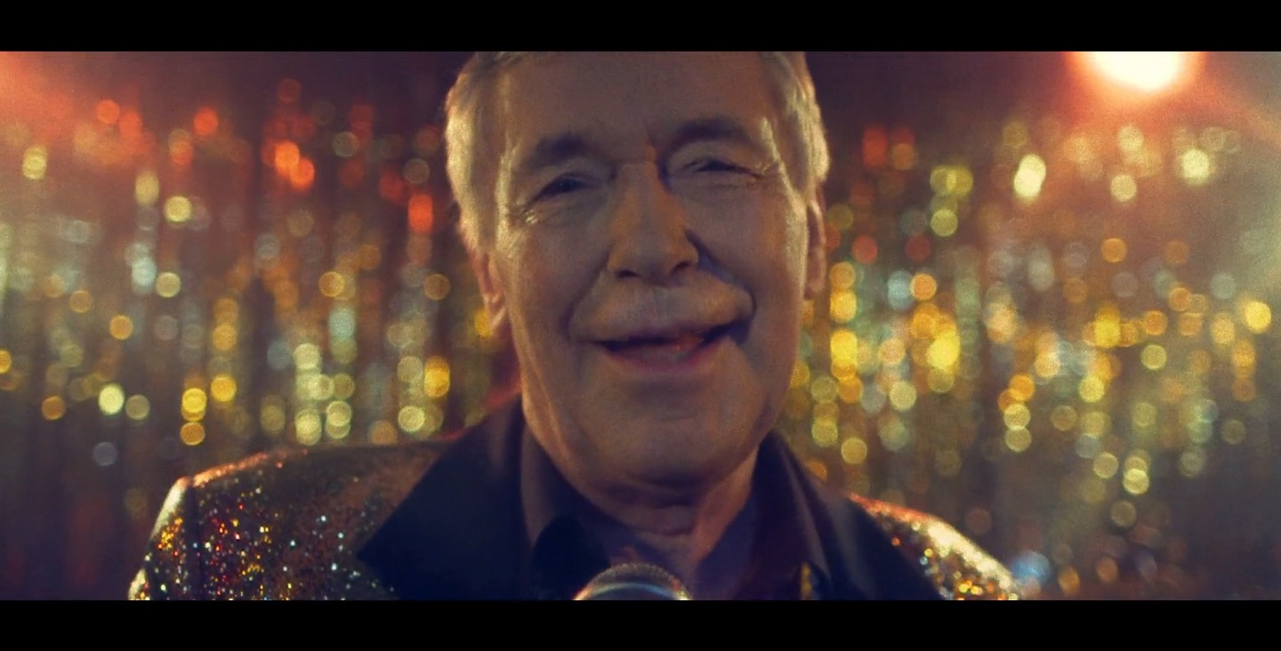 Bernard Holley in The Family Rain music video 