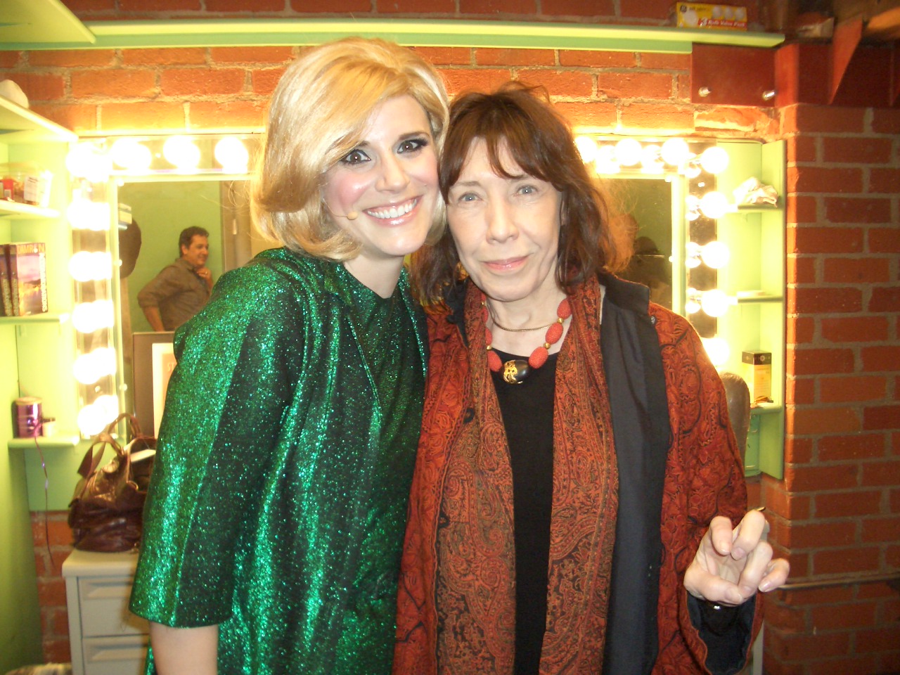 Kirsten and Lily Tomlin at STAY FOREVER