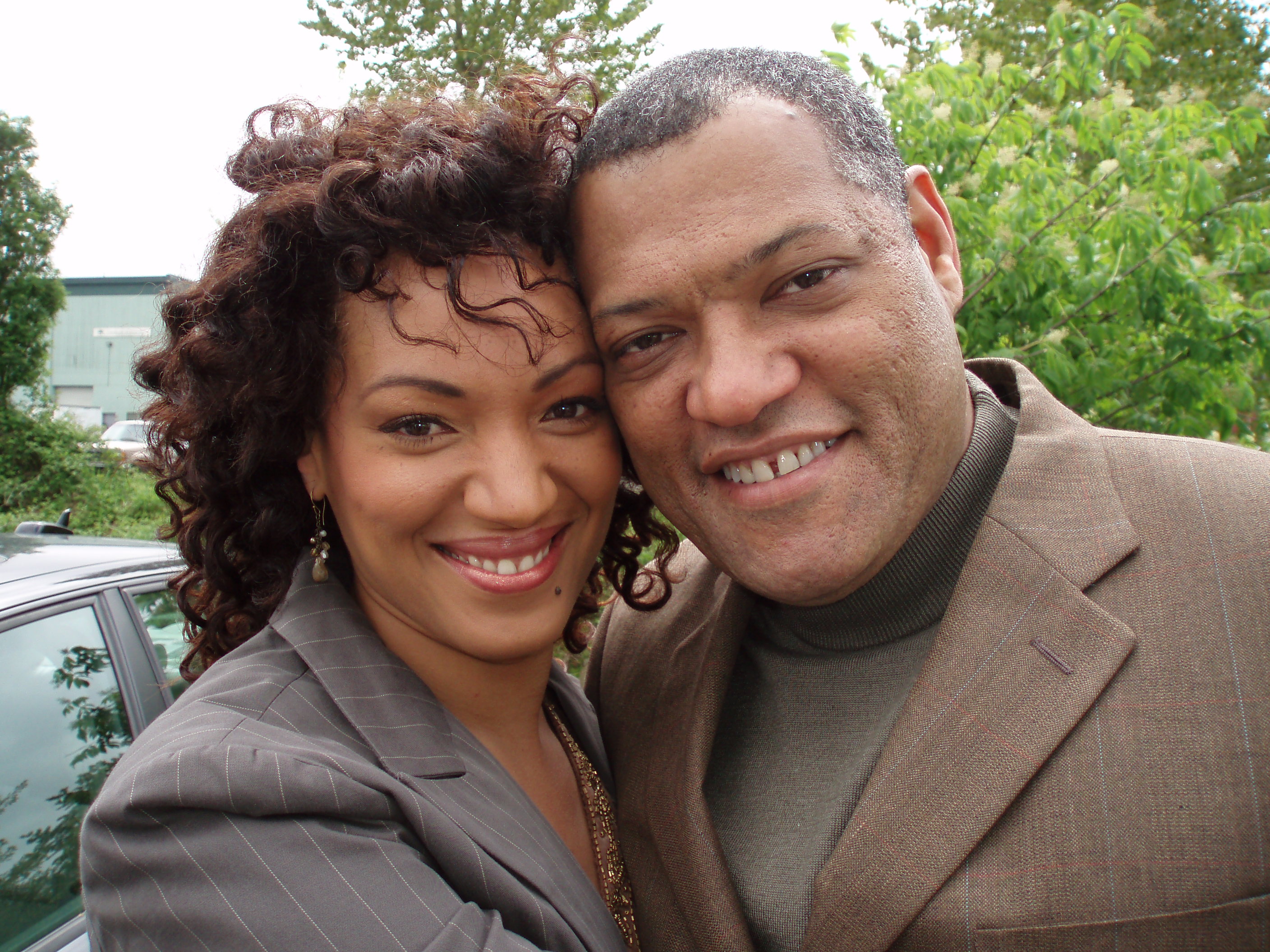 Karen Holness plays wife of Laurence Fishbourne in feature Film 