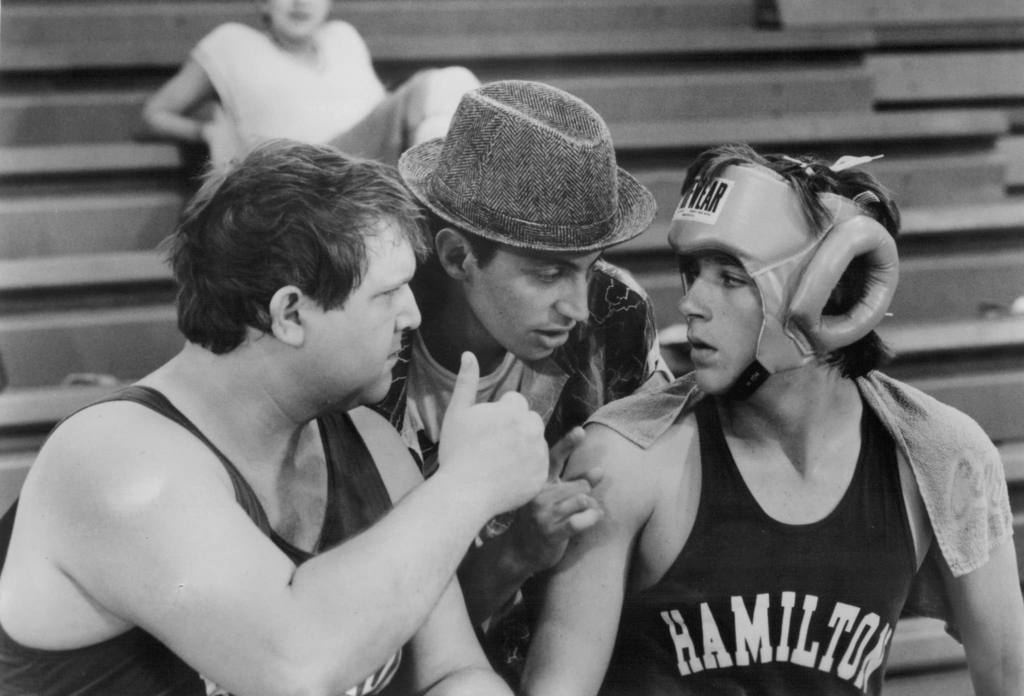 Still of Jason Bateman, Stuart Fratkin and Mark Holton in Teen Wolf Too (1987)