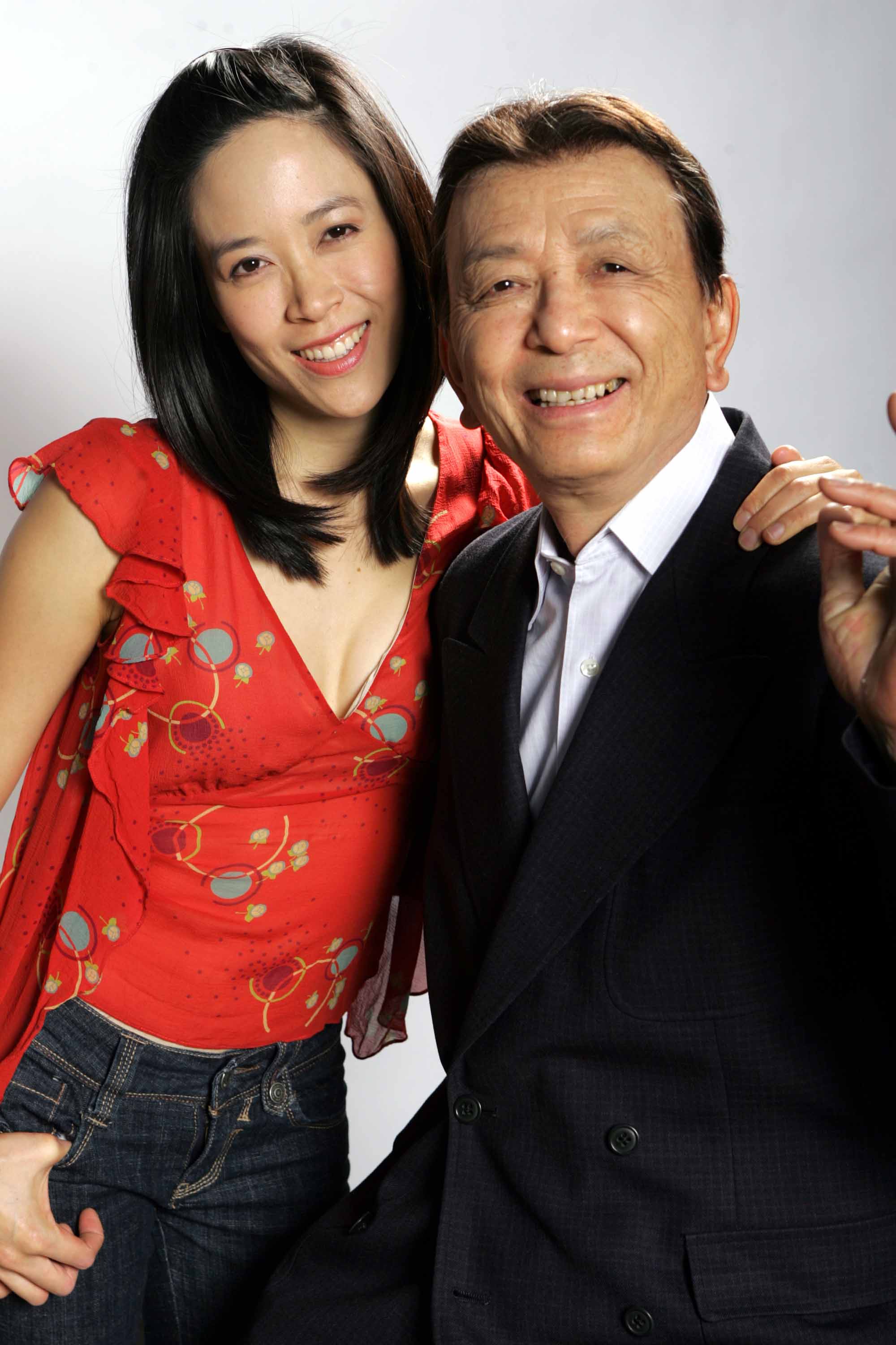 April Hong and her Dad, James.