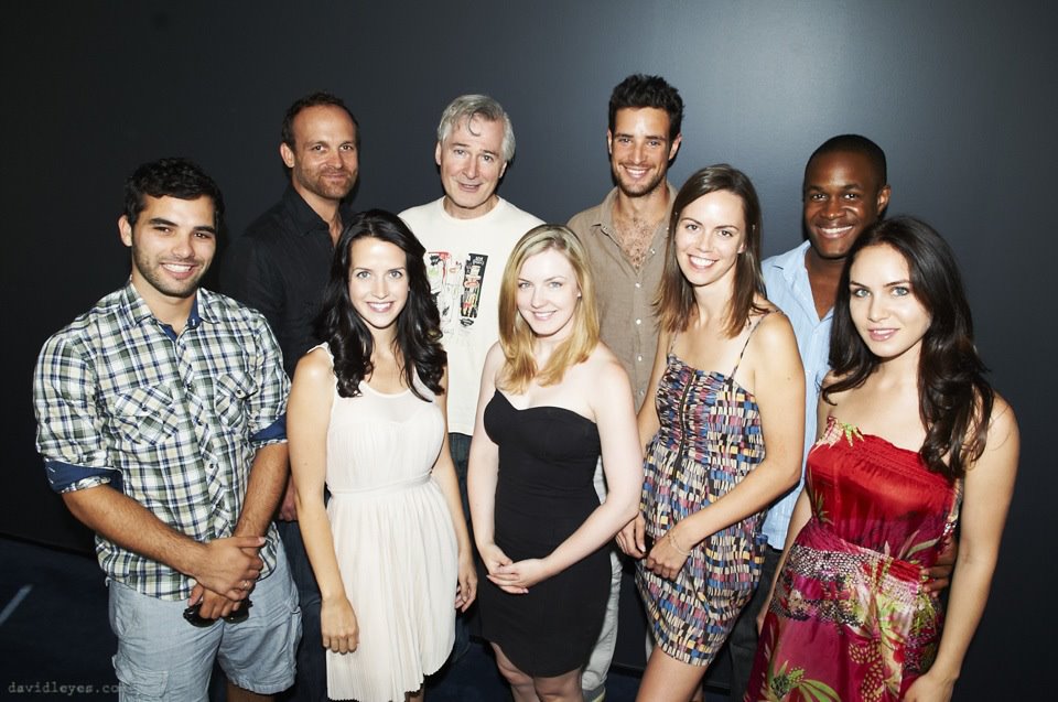 Norman Jewison Centre's 2011 Acting Conservatory Members with Academy Award Winner John Patrick Shanley at TIFF Bell Lightbox.