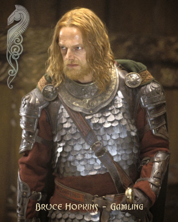 Bruce Hopkins as Gamling in Lord Of The Rings