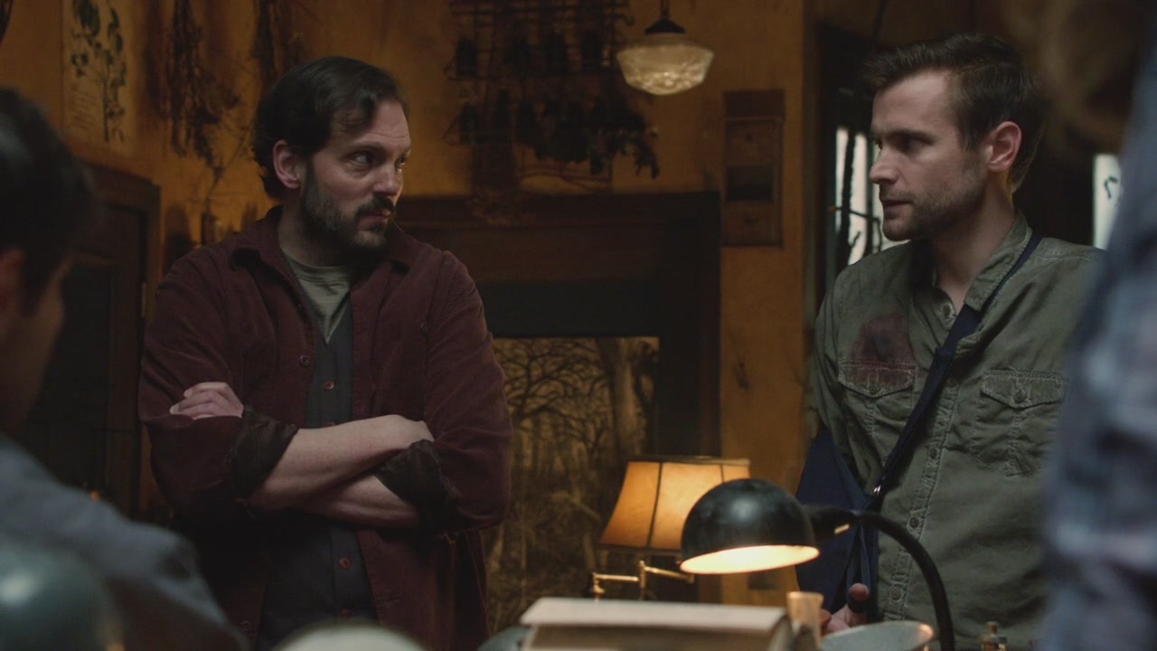 Neil Hopkins and Silas Weir Mitchell in GRIMM