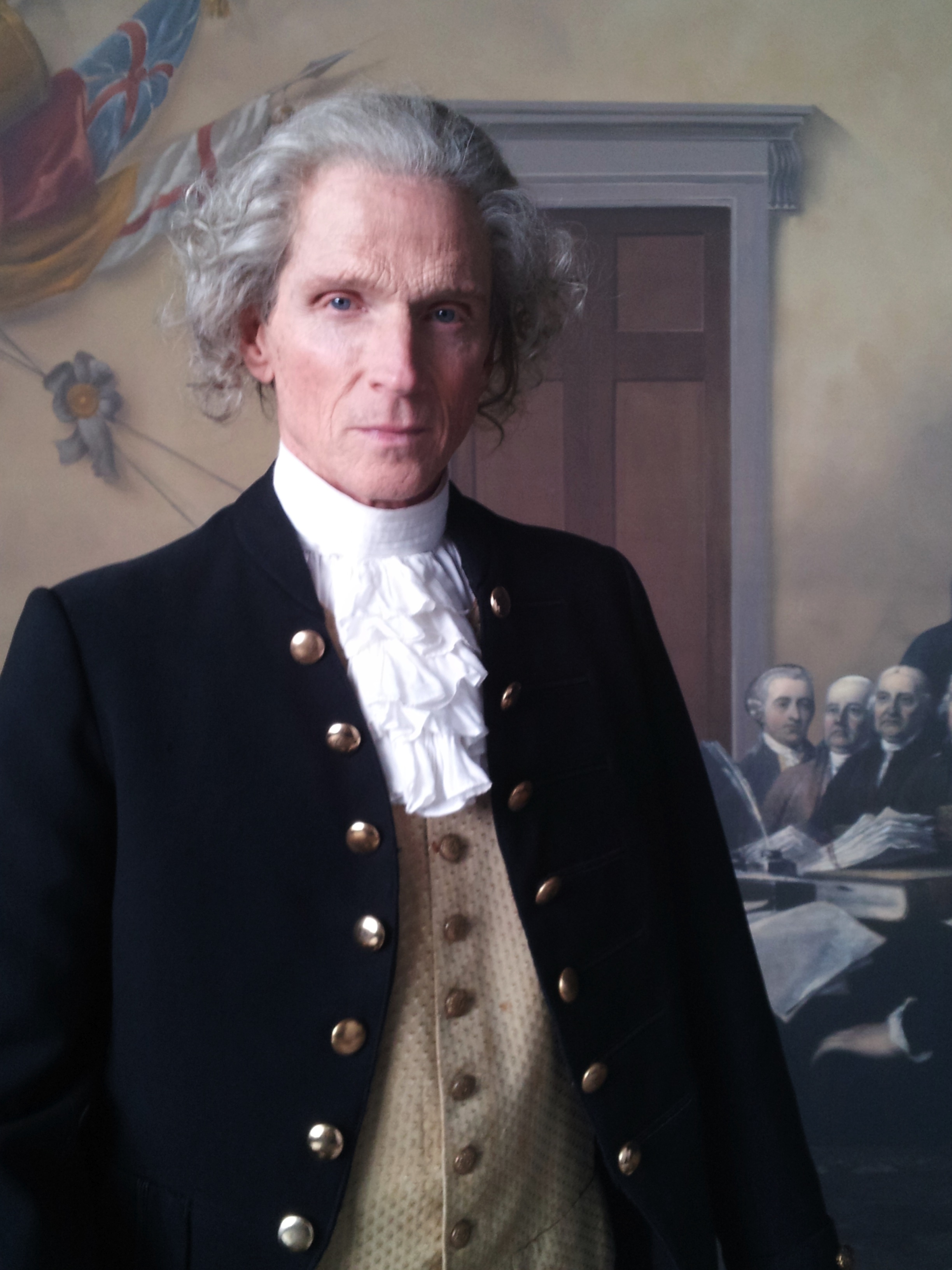 James Horan as Thomas Jefferson in a Coke Zero commercial.