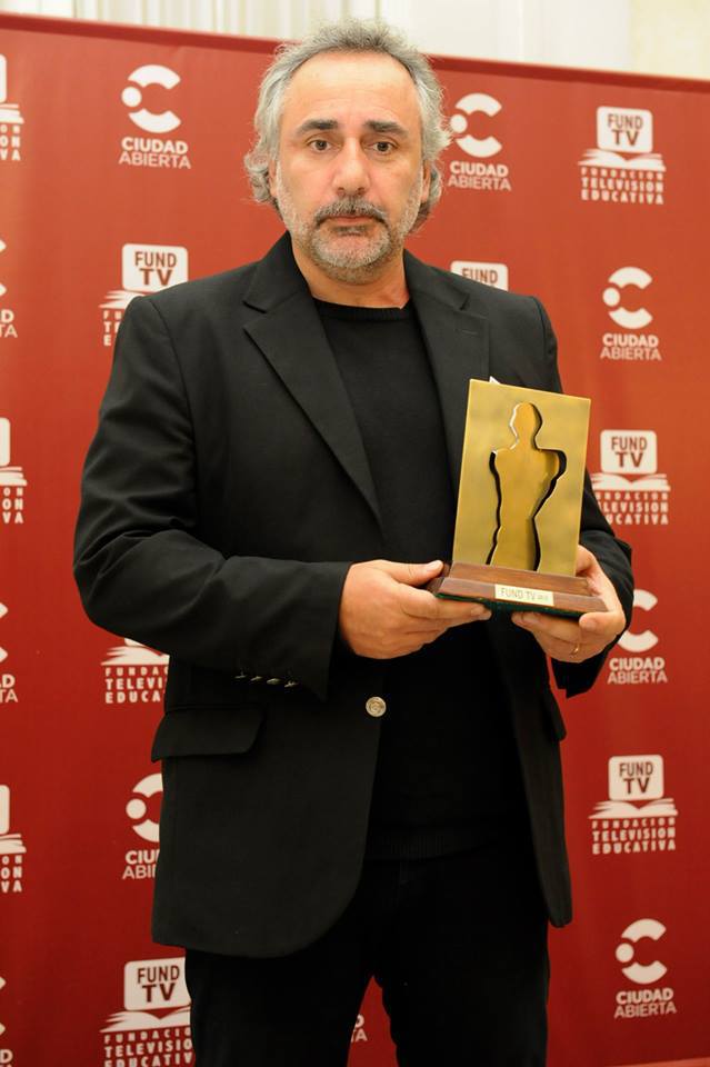 Julio Hormaeche at the 2013 Fund TV awards ceremony. Plaza Hotel, Buenos Aires.