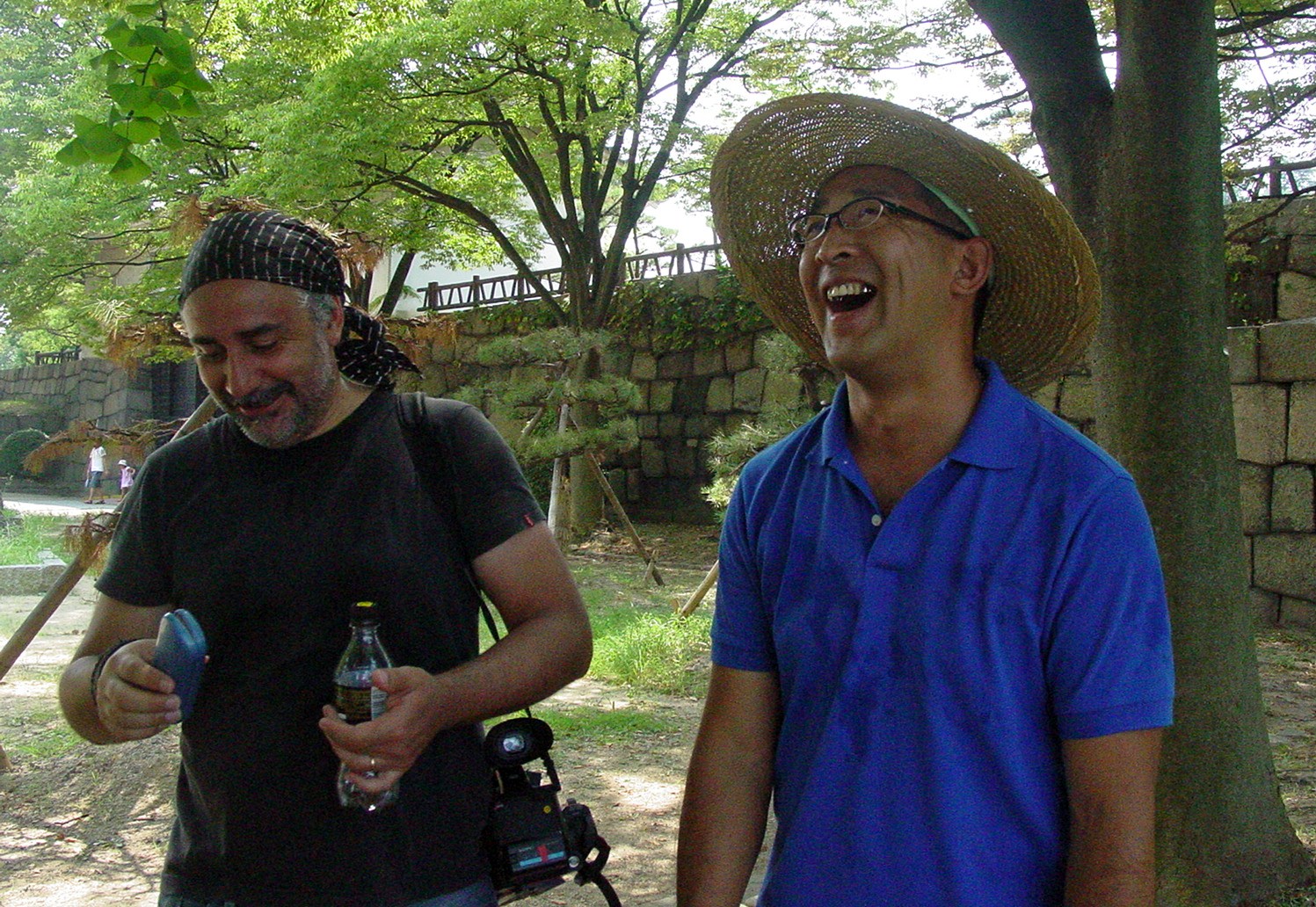 With Host Takehiro Ohno in Osaka.