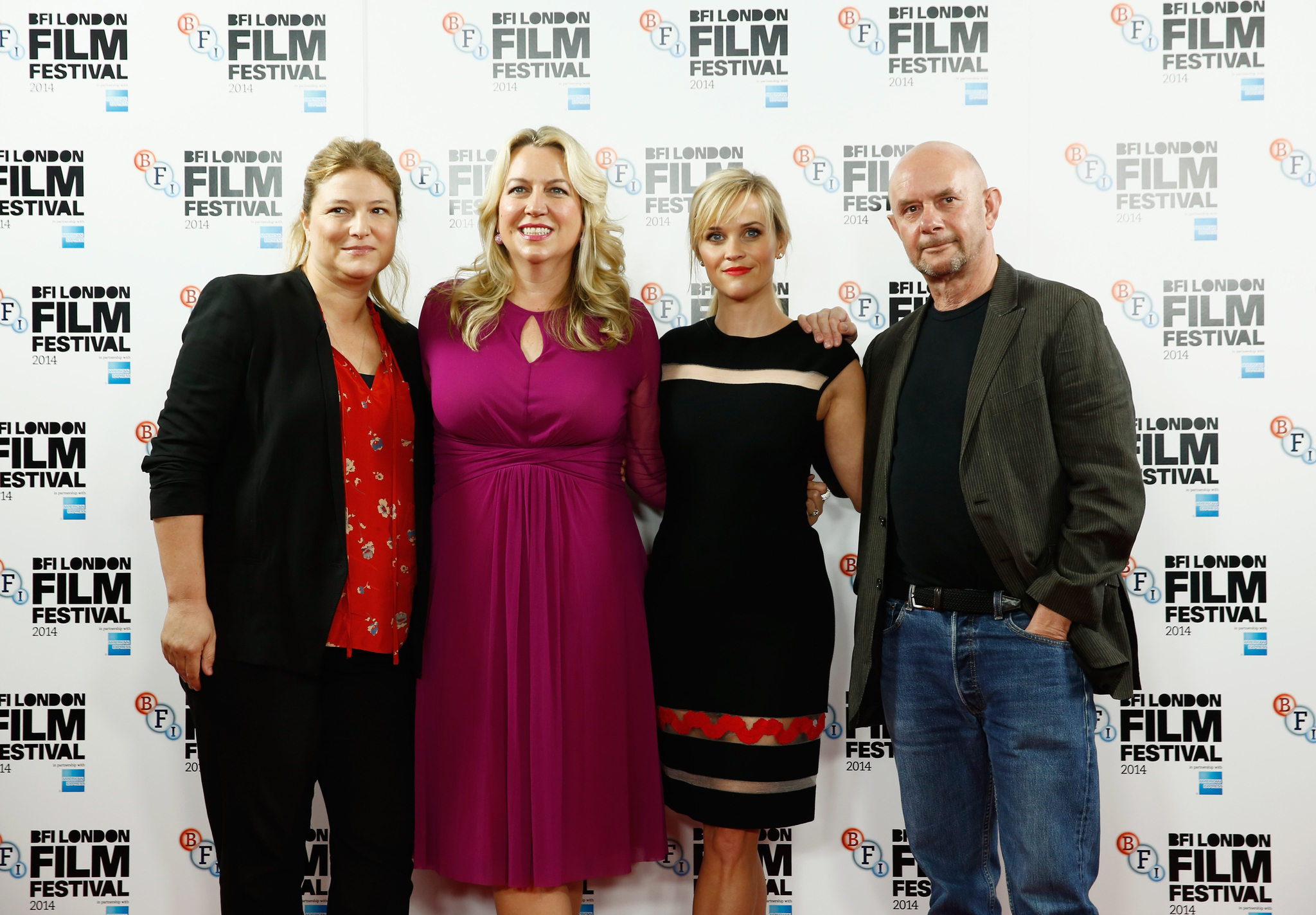 Reese Witherspoon, Nick Hornby and Cheryl Strayed at event of Laukine (2014)