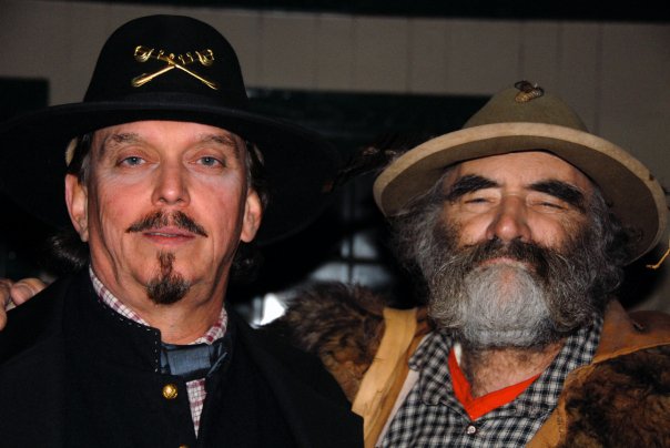 Anthony Hornus, left,(A State of Hate, Miracle at Sage Creek) as Captain Ketner and Herbert 