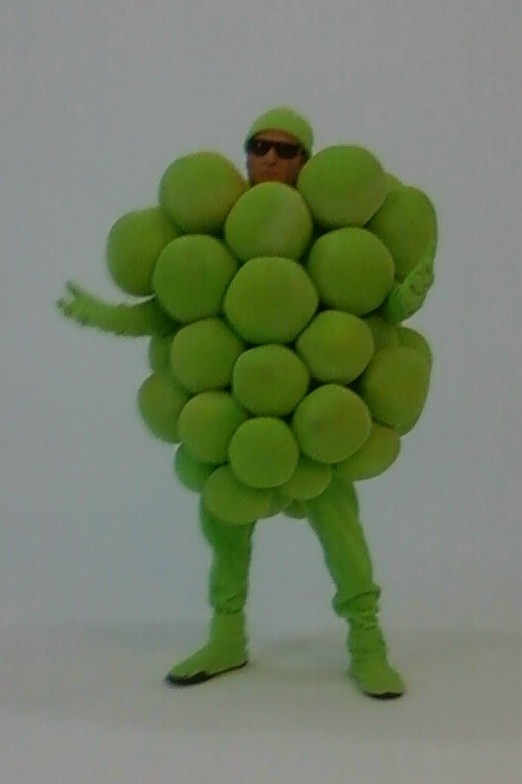 Richard's The Green Grapes in The Fruit Of The Loom commercials!