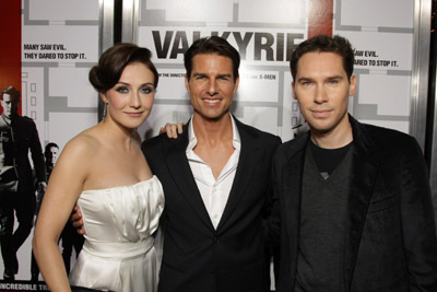 Tom Cruise, Bryan Singer and Carice van Houten at event of Valkirija (2008)