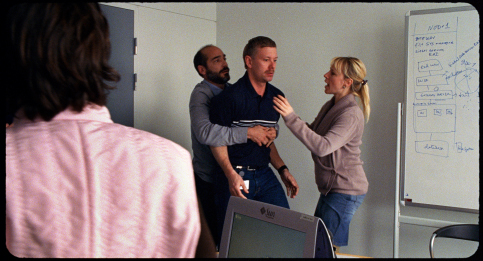 Still of Iben Hjejle, Casper Christensen and Anders Hove in Direktøren for det hele (2006)