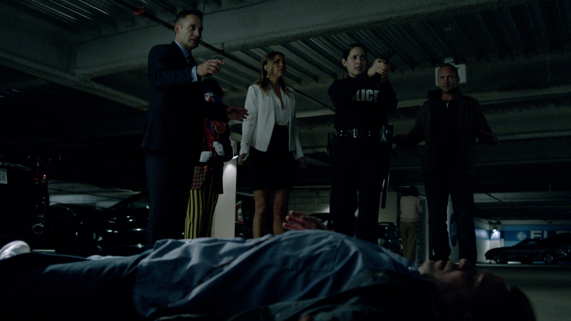 Still of Jamie Kennedy, Andrew Howard, Arielle Kebbel, Adrian Pasdar and Jaina Lee Ortiz in The After (2014)