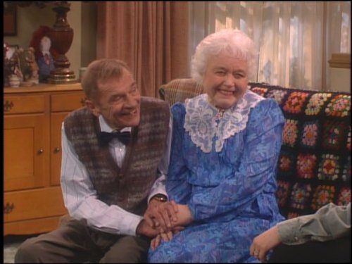 Still of Jean Speegle Howard and Jack Murdock in Roseanne (1988)