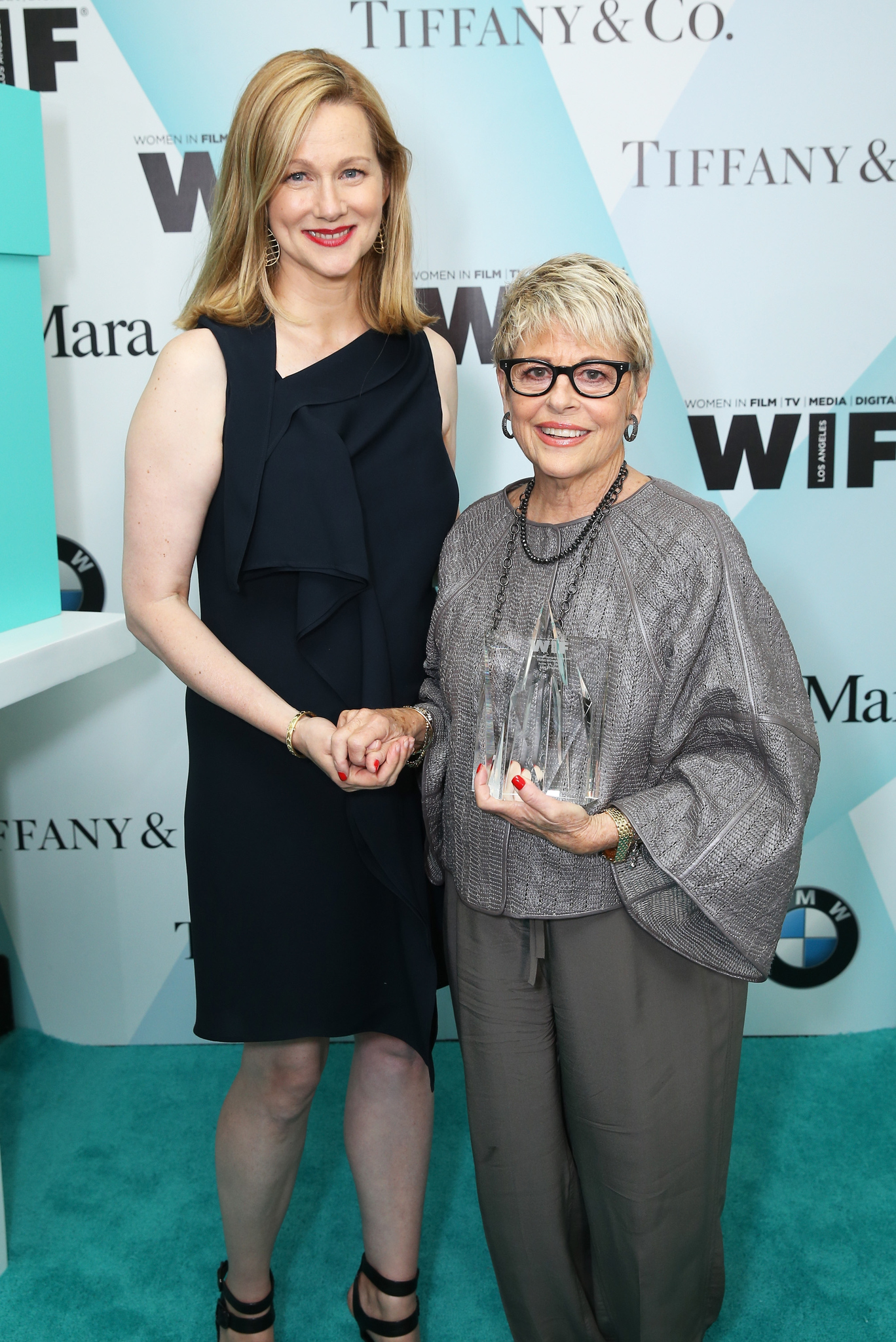 Laura Linney, Toni Howard and Sue Mengers