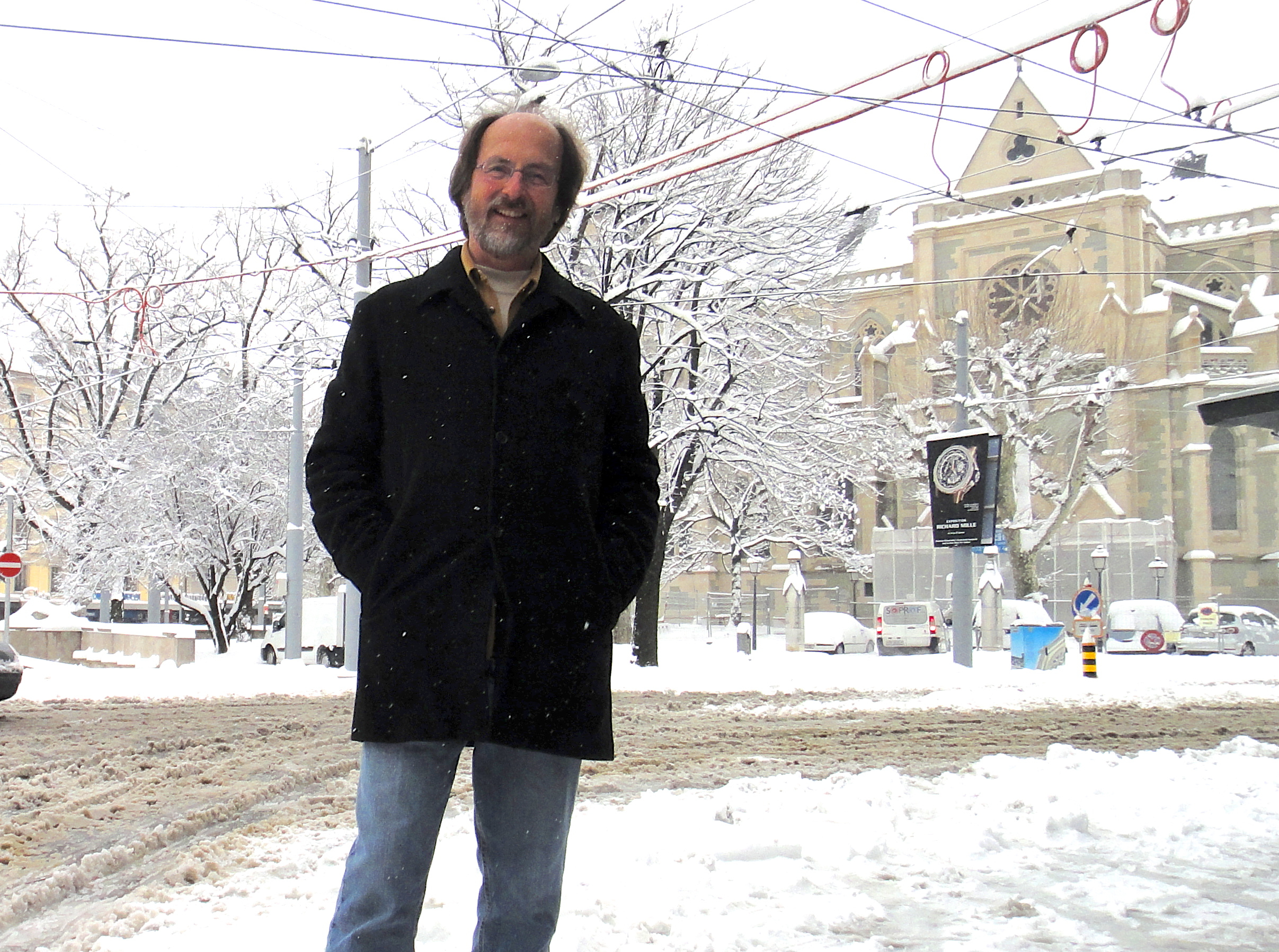Alan Howarth in Geneva Snow