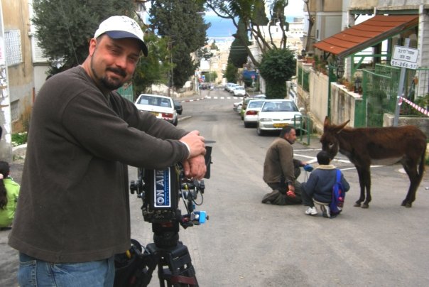 Shooting in Israel. Haifa.