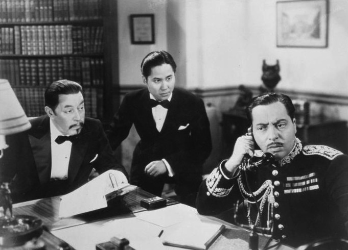 Still of Harold Huber, Keye Luke and Warner Oland in Charlie Chan at Monte Carlo (1937)
