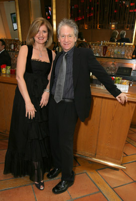 Bill Maher and Arianna Huffington at event of The 79th Annual Academy Awards (2007)
