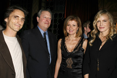Daryl Hannah, Lawrence Bender, Al Gore and Arianna Huffington