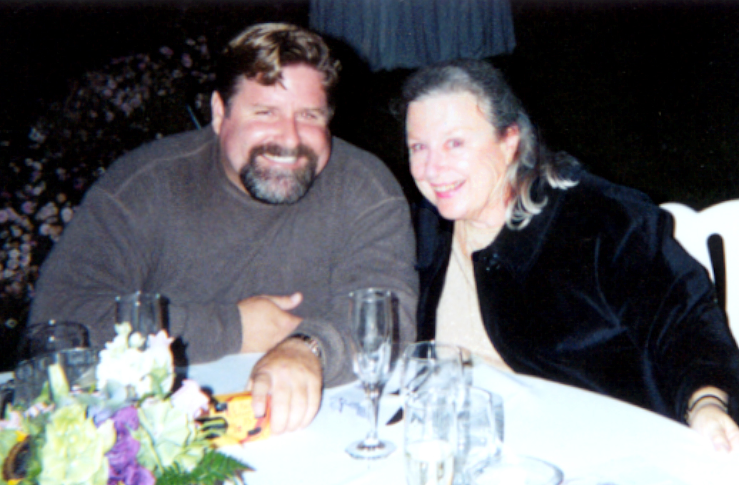Linus Huffman with Lorayne Huffman - Charity Auction - 2009
