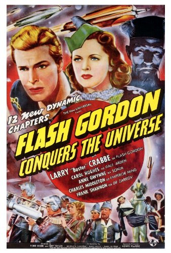 Buster Crabbe and Carol Hughes in Flash Gordon Conquers the Universe (1940)