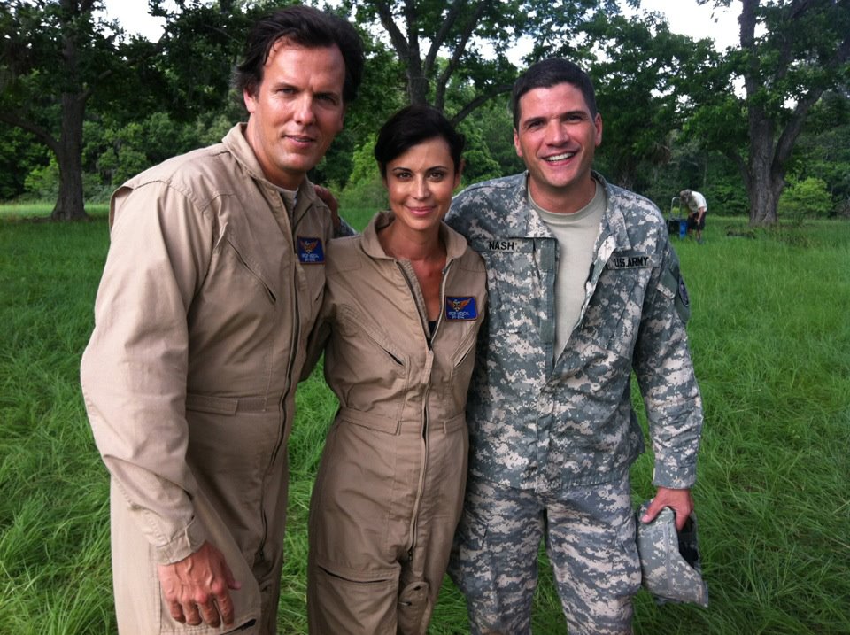 Army Wives Jay Huguley,Catherine Bell Dean Napolitano.