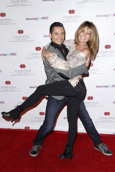 Actors Mary-Margaret Humes and Willem de Vries attend the 2nd Annual Dancing for NED at Unica Casa Gallery on May 3, 2013 in Culver City, California