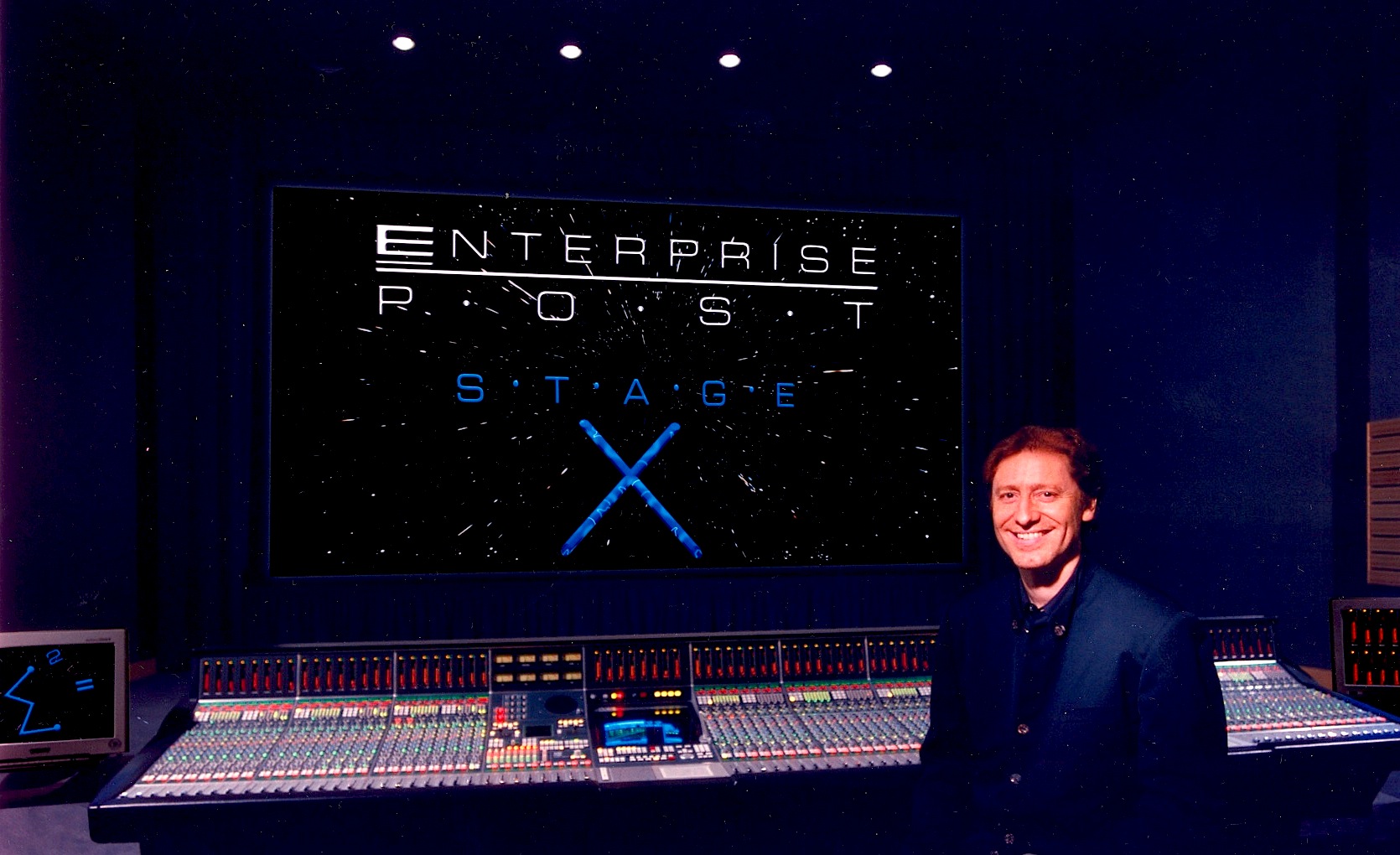 Craig at his Enterprise Studios