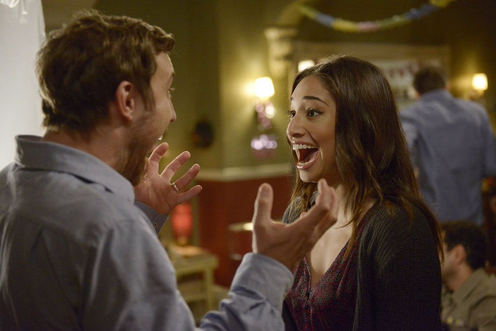 Still of Sam Huntington and Meaghan Rath in Being Human (2011)