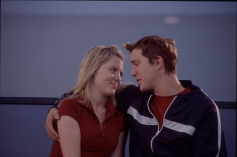 Still of Sam Huntington and Kaitlin Doubleday in Home of Phobia (2004)