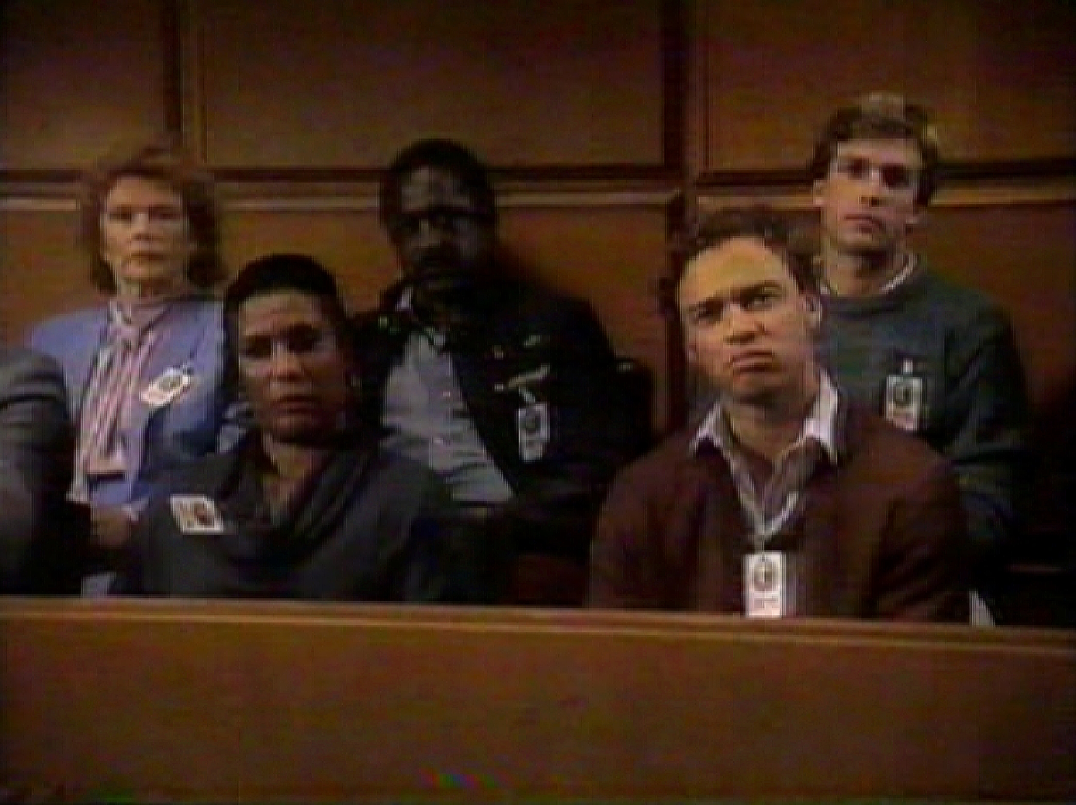 Conrad Hurtt as juror in L.A. Law.