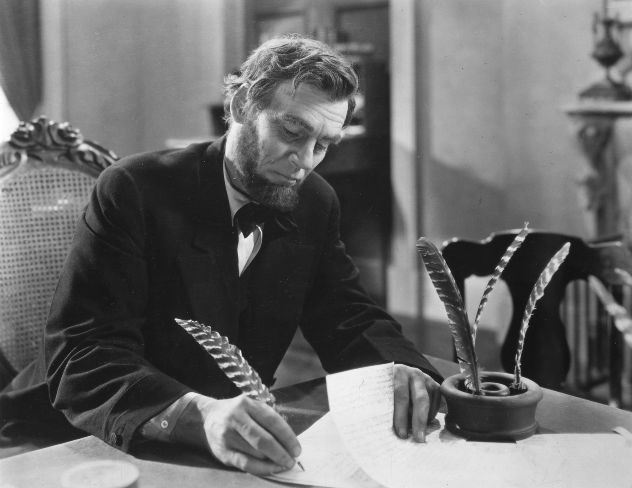 Still of Walter Huston in Abraham Lincoln (1930)