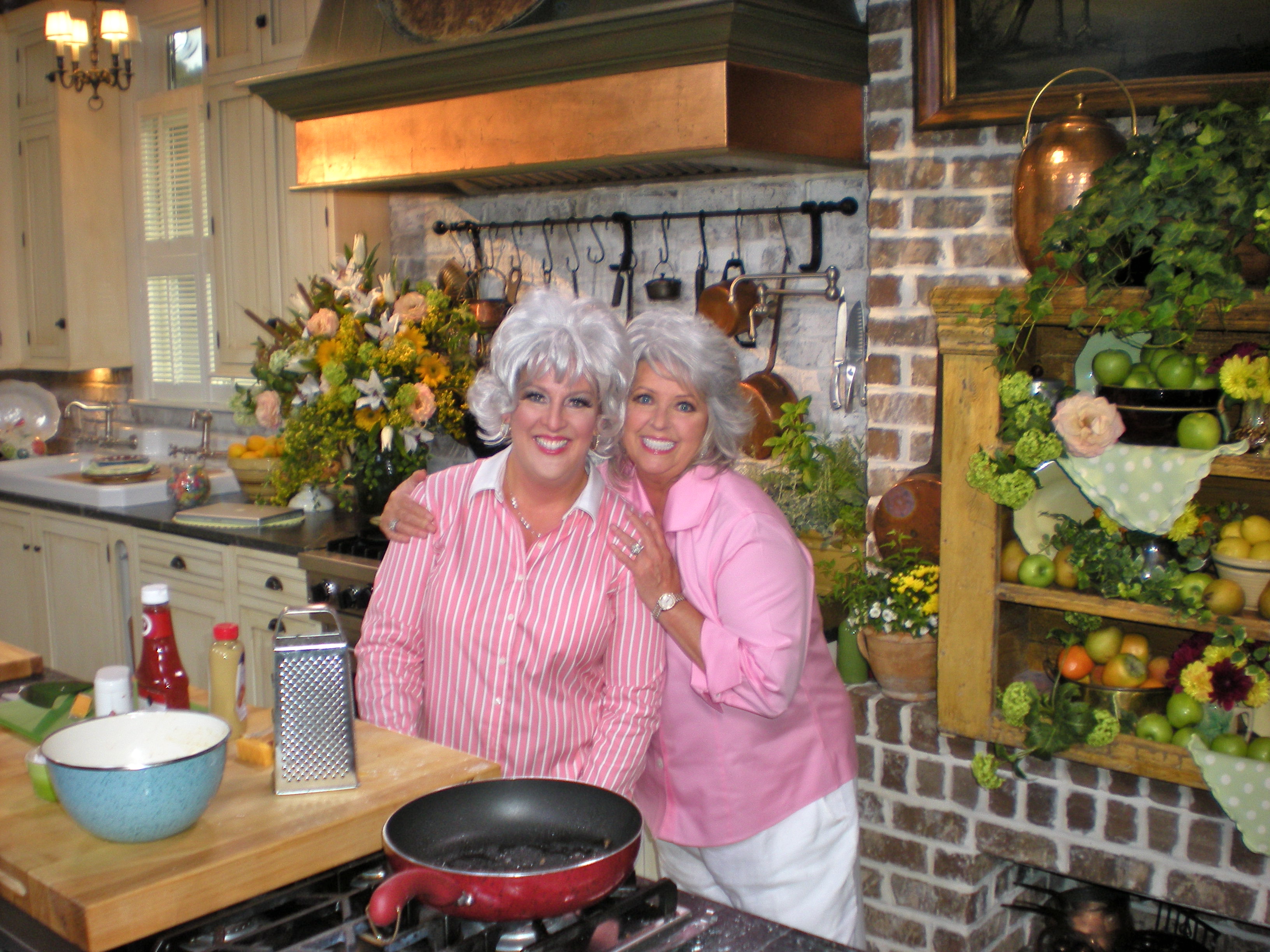 I Surprised Paula Deen with my impersonation of her and we Cooked up some great recipes on her show, 