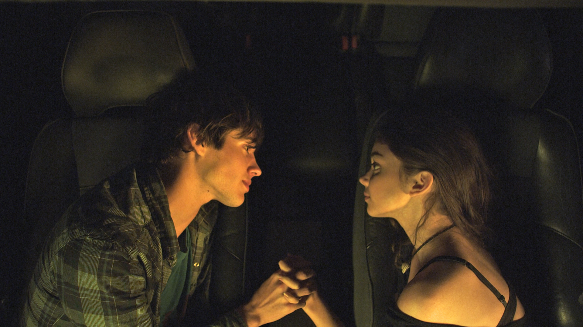 Still of Sarah Hyland and Matt Prokop in Conception (2011)