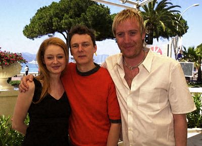 Miranda Otto, Michel Gondry and Rhys Ifans at event of Human Nature (2001)