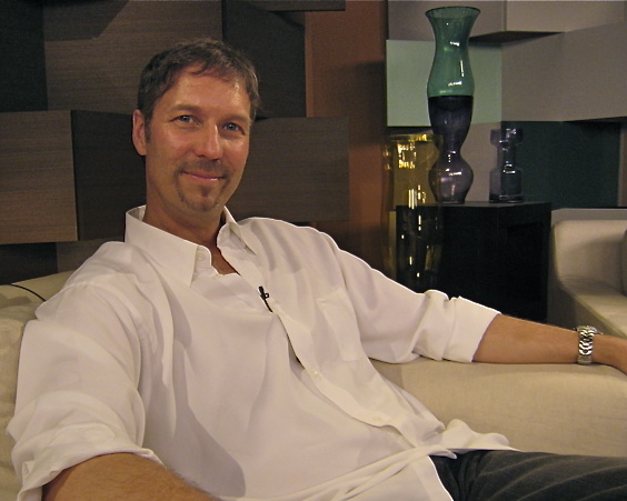 W. Peter Iliff during a TV interview in '07