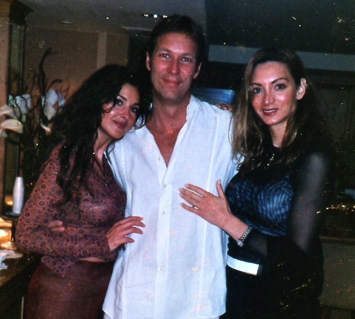Monica Bellucci, Peter & Ruthanne Iliff at the Cannes Film Festival.